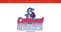 Desktop Screenshot of colonialhc.com